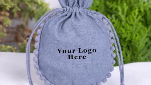 Custom Drawstring Pouches & Bags with Logo