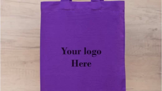 purple tote bags