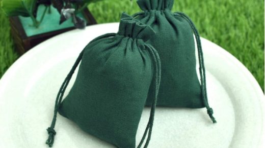 Eco-Friendly Plain Cotton Pouches