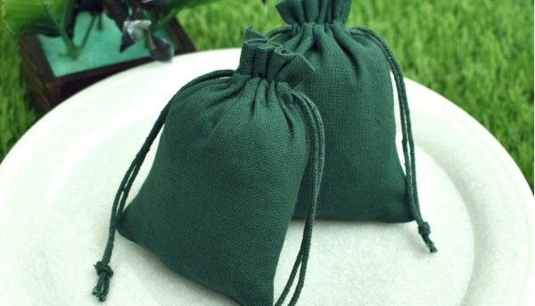 Eco-Friendly Plain Cotton Pouches