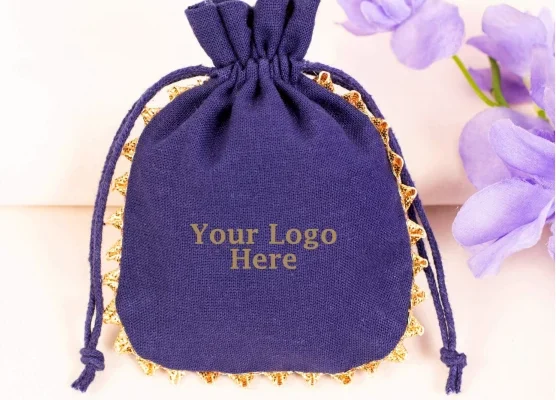 Designer cotton pouches