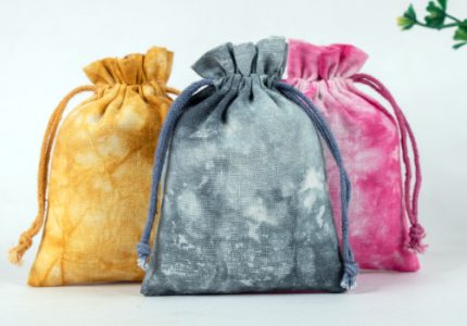 Tie Dye Cotton Pouches