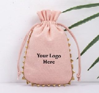 Designer Drawstring Cotton Bags