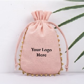 Designer Drawstring Cotton Bags