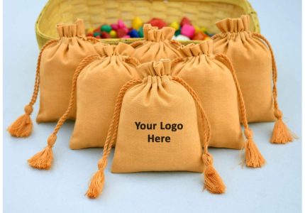 Designer jewelry packaging pouches